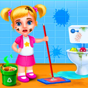 Baby Taylor House Cleaning